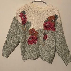 Needles & Yarn Vintage 90’s Chunky Sweater